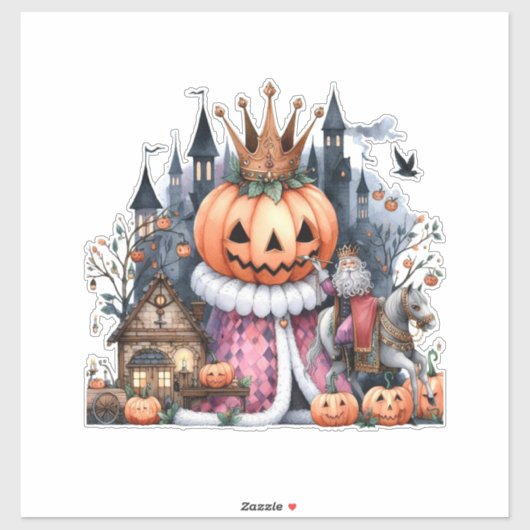 パンプキンキングは芸術を支配する シール (シート)