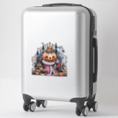 パンプキンキングは芸術を支配する シール (スーツケース)