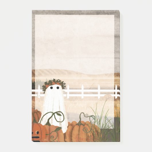 パンプキンキングメモ帳 ポストイット (正面)