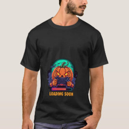 パンプキンクエストゲーマーローディングデザイン Tシャツ