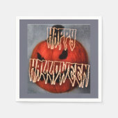 パンプキングリン スタンダードカクテルナプキン (正面)