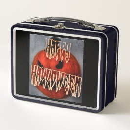 パンプキングリン メタルランチボックス