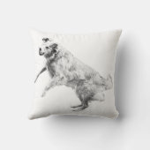 パンプキングローと飛び上がる喜び クッション (裏面)