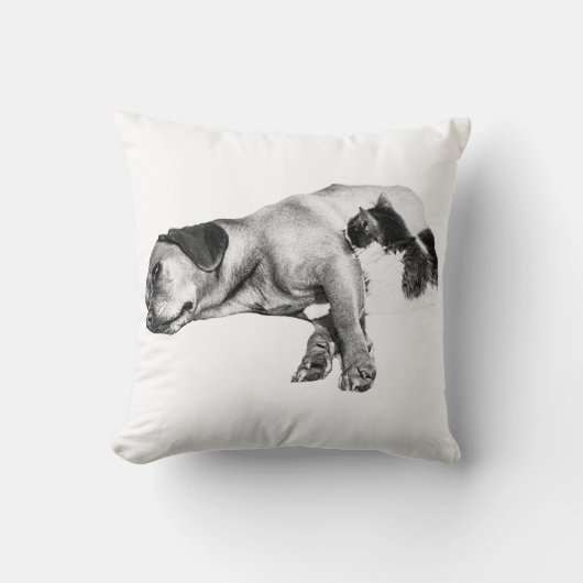 パンプキングローコンパニオン クッション (正面)