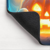 パンプキングロー幽霊パーティー水彩 マウスパッド (コーナー)