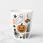 パンプキング海 紙コップ (裏面)