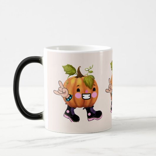 パンプキング モーフィングマグカップ (左)
