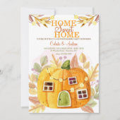 パンプキンコテージ引っ越し祝いパーティーパーティー 招待状 (正面)