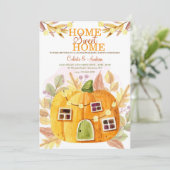 パンプキンコテージ引っ越し祝いパーティーパーティー 招待状 (スタンド正面)