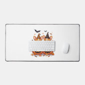 パンプキンコルギパーティー デスクマット (キーボード&マウス)
