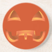 パンプキンコースターおもしろいハロウィンジャック – O – ランタンデコール コースター (正面)