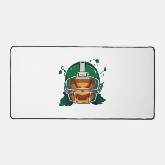 パンプキンサッカーハロウィーン デスクマット (正面)