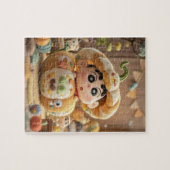 パンプキンサプライズプラッシュパズル – シノの秋 ジグソーパズル (横)