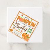 パンプキンサンキューギフトラベル フェイバータグ (インサイチュ)