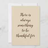 パンプキンサンクスギビング招待状ディナーパーティー 招待状 (裏面)