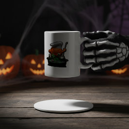 パンプキンシェフハロウィン - 魔女のブリューステーマ コーヒーマグカップ
