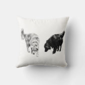 パンプキンシャドー静 – Retriever Duo クッション (裏面)