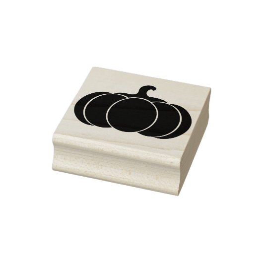 パンプキンシルエットを収穫 ラバースタンプ (スタンプ)