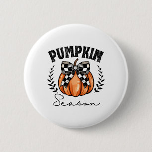パンプキンシーズンコケットパンプキンボウハロウィーンスポオ 缶バッジ