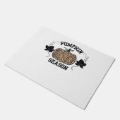 パンプキンシーズンチエプリントパンプキン秋デザイン ドアマット (アングル)