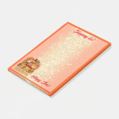 パンプキンシーズン秋カスタマイズ文字とカラー ポストイット (アングル)