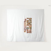 パンプキンシーズン秋ボホ タペストリー (正面(横))