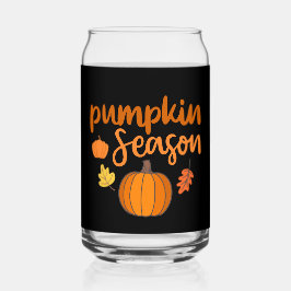パンプキンシーズン秋 ガラス缶