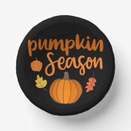 パンプキンシーズン秋 ペーパーボウル