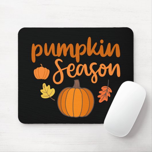 パンプキンシーズン秋 マウスパッド (マウス)