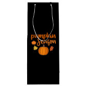 パンプキンシーズン秋 ワインギフトバッグ (裏面)