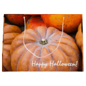 パンプキンシーズン2文字 ラージペーパーバッグ (正面)