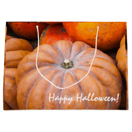 パンプキンシーズン2文字 ラージペーパーバッグ