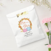 パンプキンジェンダーが党の好意を明らかにするバッグ フェイバーバッグ (封をした状態)