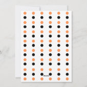 パンプキンジャック – o – ランタンハロウィンファミリー5写真 シーズンカード (裏面)