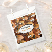 パンプキンスおもしろいハロウィーントリートお気に入りバッグ フェイバーバッグ (クリップ留めされた状態)