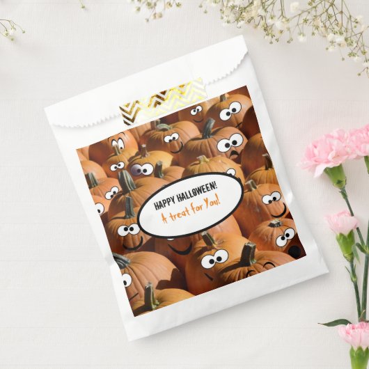 パンプキンスおもしろいハロウィーントリートお気に入りバッグ フェイバーバッグ (封をした状態)