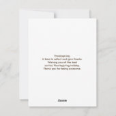 パンプキンスと紅葉を収穫縁ど シーズンカード (裏面)