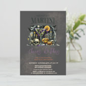 パンプキンスケルトンスカルマルチニダークハロウィーン 招待状 (スタンド正面)