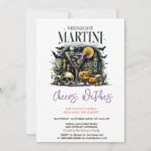 パンプキンスケレーマルティーニハローウィンパーティ 招待状 (正面)