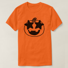 パンプキンスターアイズ絵文字かわいいアイディアハロウィングループ Tシャツ