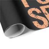 パンプキンスパイスおもしろいAFレトロヴィンテージ秋アイディア ラッピングペーパー (ロールコーナー)