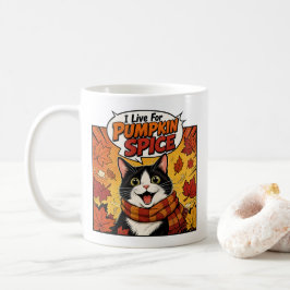 パンプキンスパイスが大好き コーヒーマグカップ