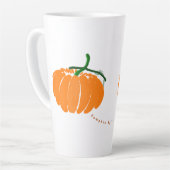 パンプキンスパイスだ！ カフェラテマグ (左アングル)