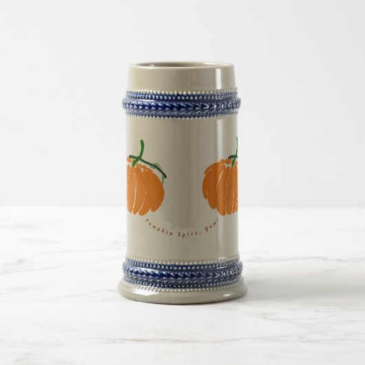 パンプキンスパイスだ！ ビールジョッキ (中央)