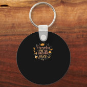 パンプキンスパイスとオールナイスオンバック秋ミーム キーホルダー (正面)