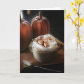 パンプキンスパイスとオールナイスカード誕生日 カード (黄色い花)