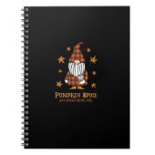 パンプキンスパイスとオールナイス秋格言ドリンク ノートブック (正面)