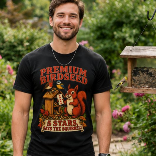 パンプキンスパイスとリス強盗 笑える秋のTシャツ Tシャツ
