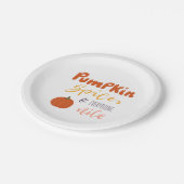 パンプキンスパイスと全ていい ペーパープレート (アングル)