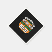 パンプキンスパイスと全てのいいおもしろい引用文&Sl スタンダードカクテルナプキン (角)